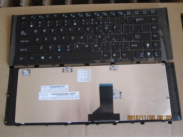 Thay Ban Phim Laptop Asus A40 X42j A40 Den (khung)