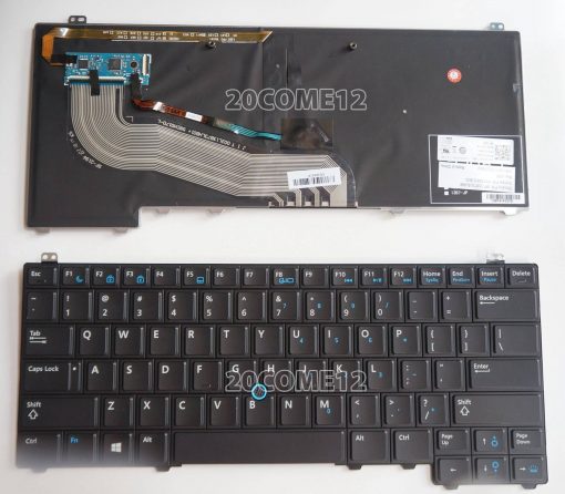 Thay Ban Phim Laptop Dell E5440 (den)