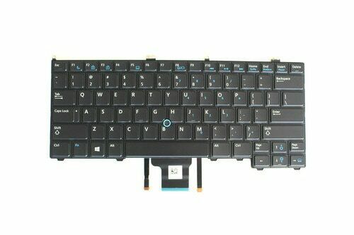 Thay Ban Phim Laptop Dell Latitude 12 14 7000, E7420 E7240 E7440 E7240 E7440 (chuot,den)