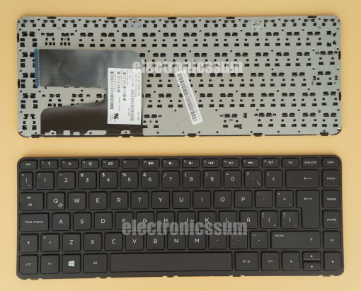 Thay Ban Phim Laptop Hp Pavilion 14 E000, 14 N000, 14 D000, 14 R000 14n, 14e Den (khung)