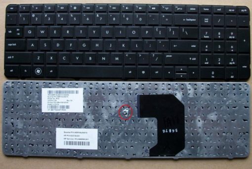 Thay Ban Phim Laptop Hp Pavilion G7 G7t , G7 1000, G7 1100, G7 1200, G7 1300 G7 Den