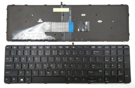 Thay Ban Phim Laptop Hp Probook 450 G3, 450 G4, 455 G3, 470 G3 450 G3 (chuot, Den)