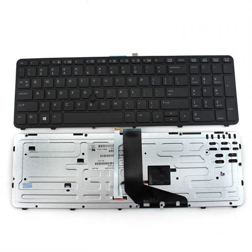 Thay Ban Phim Laptop Hp Zbook 15 G1 G2, 17 G1 G2 Zbook 15 (den)