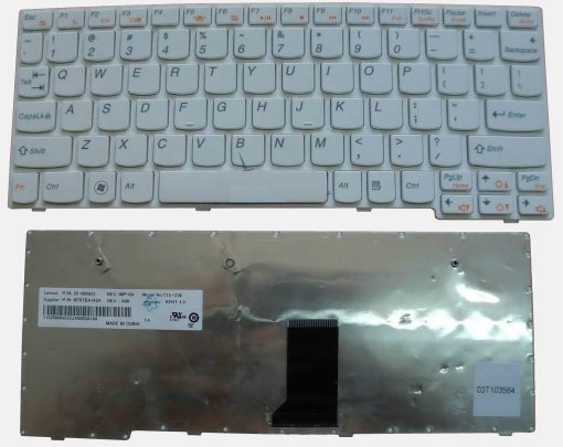 Thay Ban Phim Laptop Lenovo Ideapad S10 3 S10 3s, S100 S110 S10 3s Trang (cap Thang)