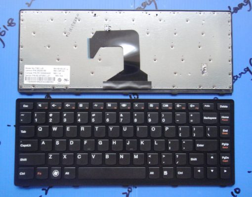 Thay Ban Phim Laptop Lenovo Ideapad S300 S400 S405 S400u S400 Den (khung)