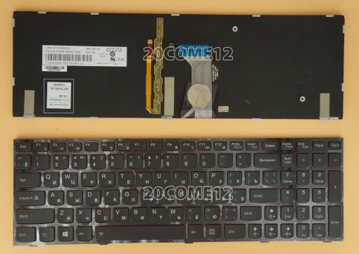 Thay Ban Phim Laptop Lenovo Ideapad Y500 Y500n Y510p Y590 Y510p (den)