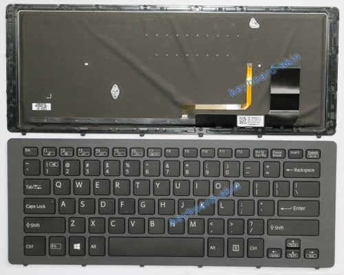 Thay Ban Phim Laptop Sony Vaio Svf15n Den