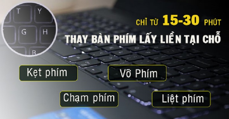 Thay Ban Phim Laptop Lay Lien Tai Bien Hoa