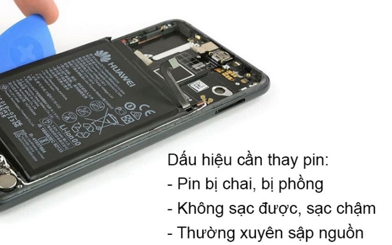 Thay Pin Dien Thoai Huawei Lay Lien Tai Bien Hoa Dong Nai